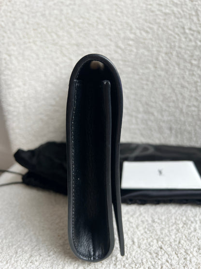 Yves Saint Laurent (YSL) Black Belle de Jour Clutch