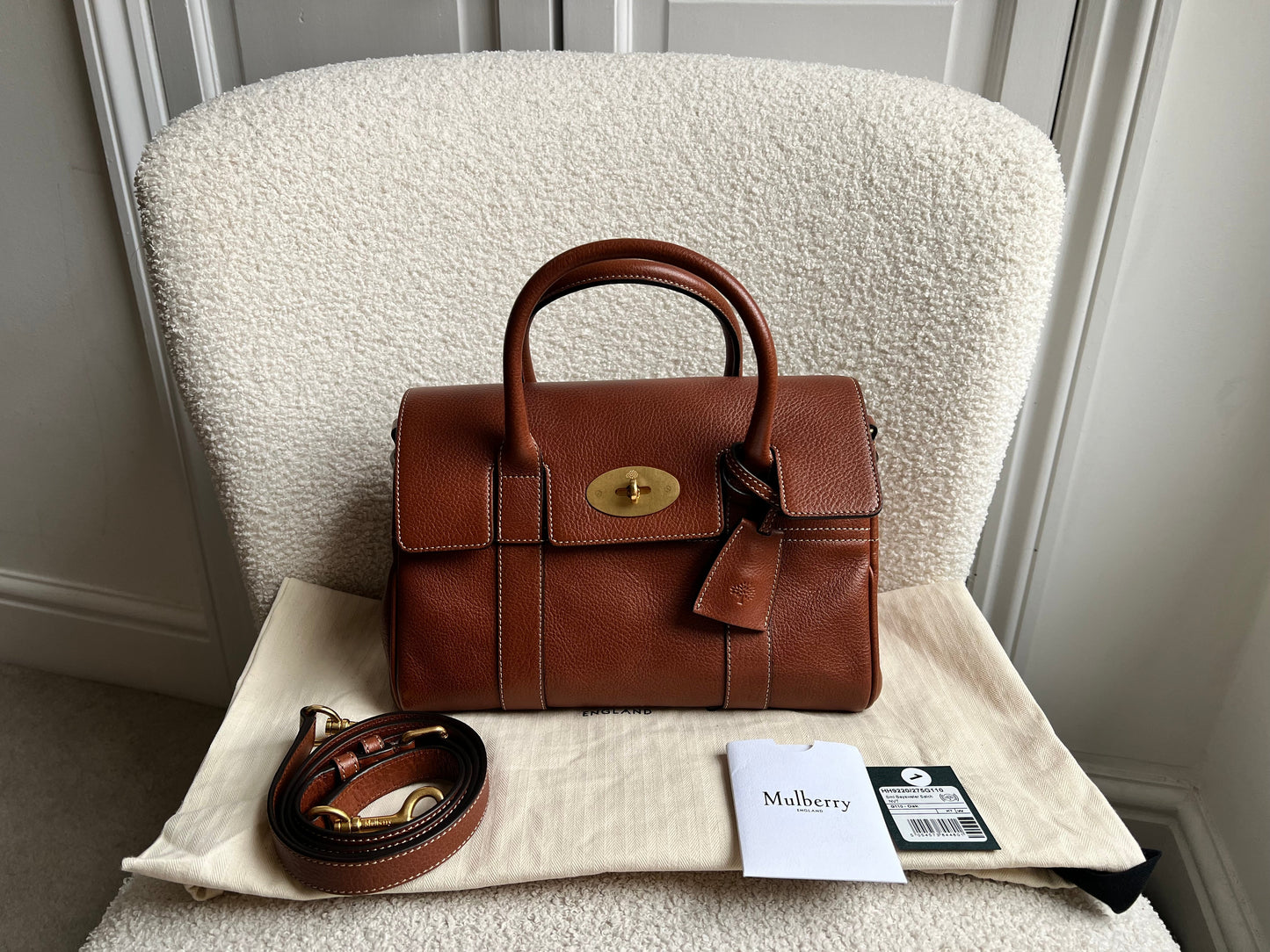 Mulberry Oak Bayswater Satchel (RRP £995)