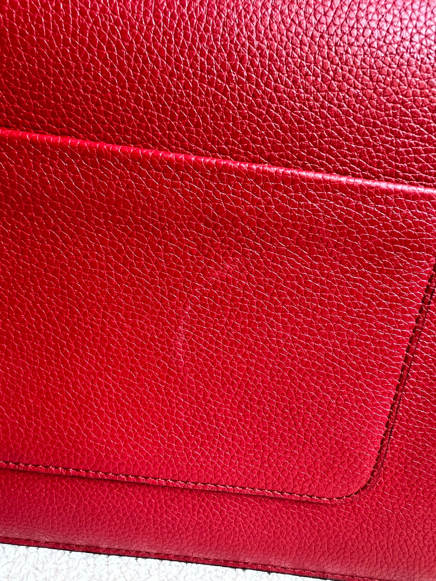 Mulberry Scarlet Red Large Darley Shoulder Bag (RRP £895)