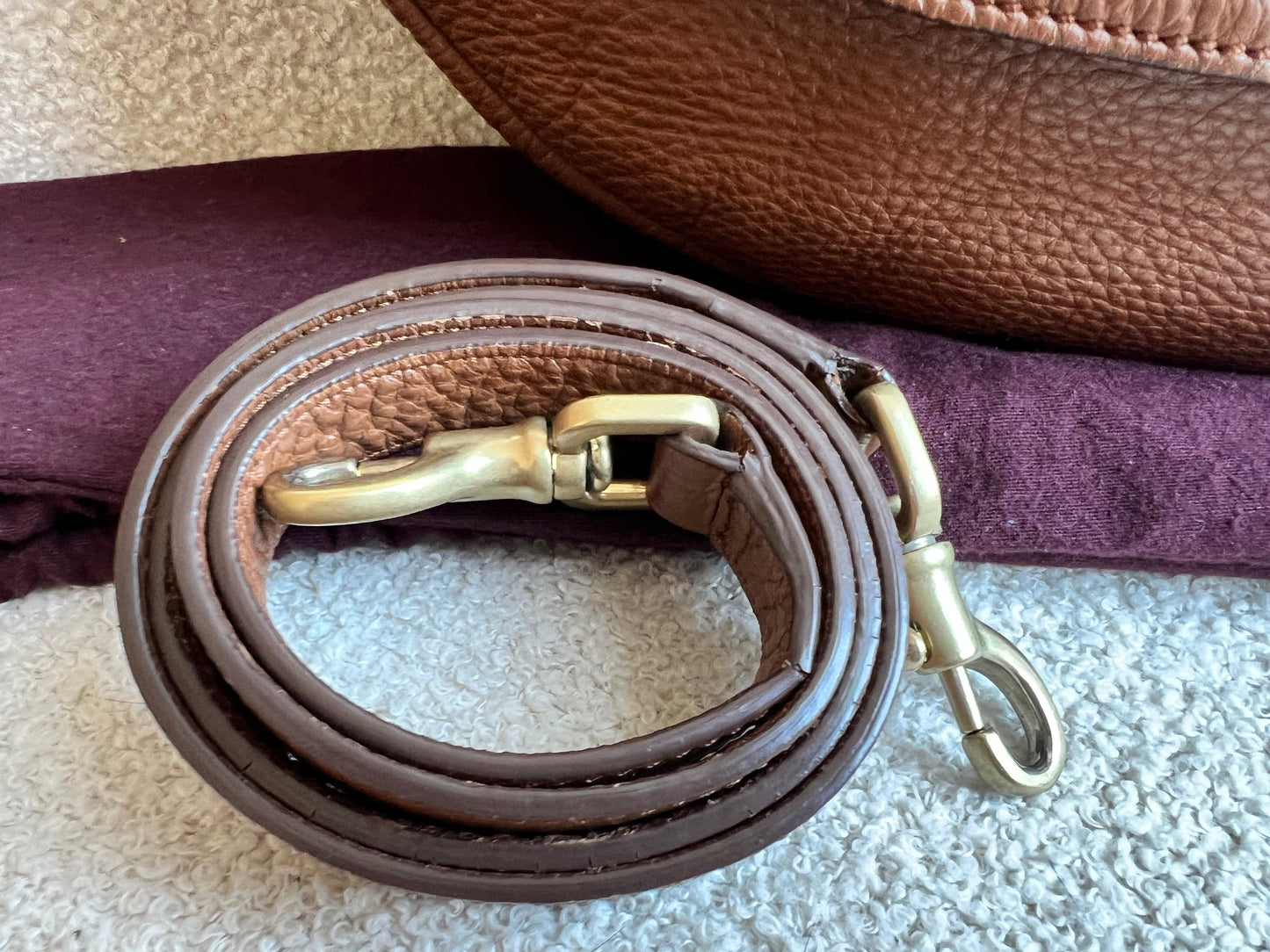 Mulberry Oak Large Effie Satchel