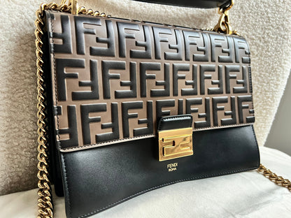 Fendi Medium Kan U Zucca Monogram