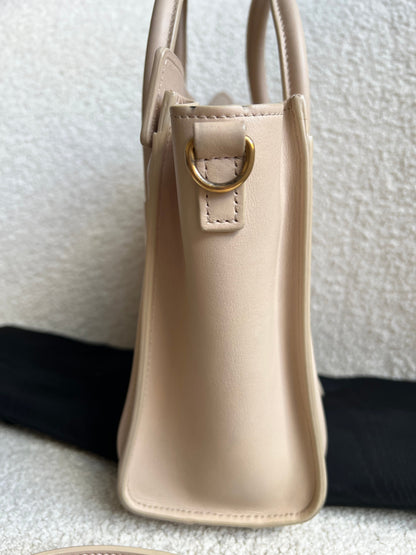 Celine Cream Nano Luggage Bag (RRP £1750)