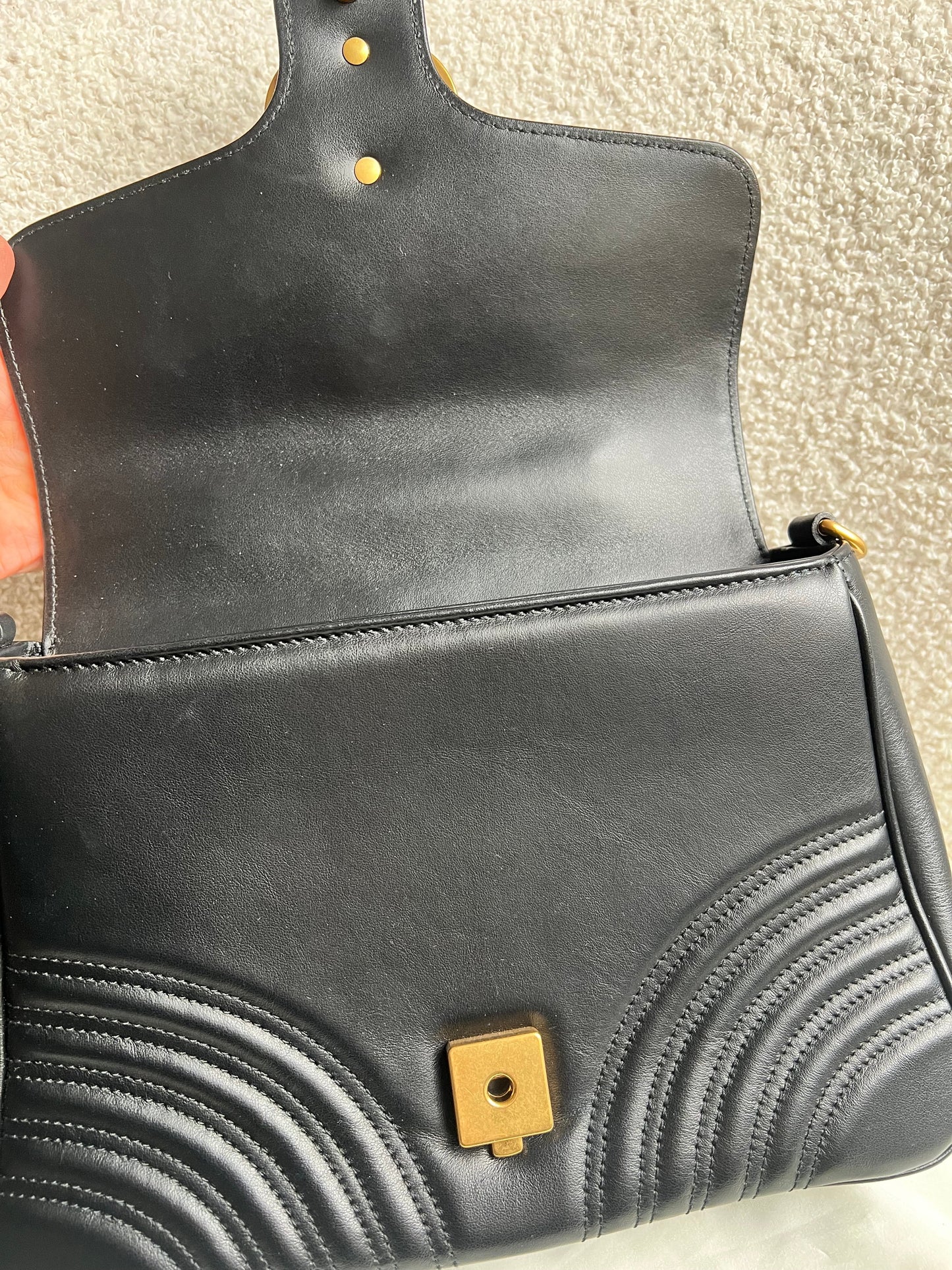 Gucci GG Black Small Top Handle Bag (RRP £2050)