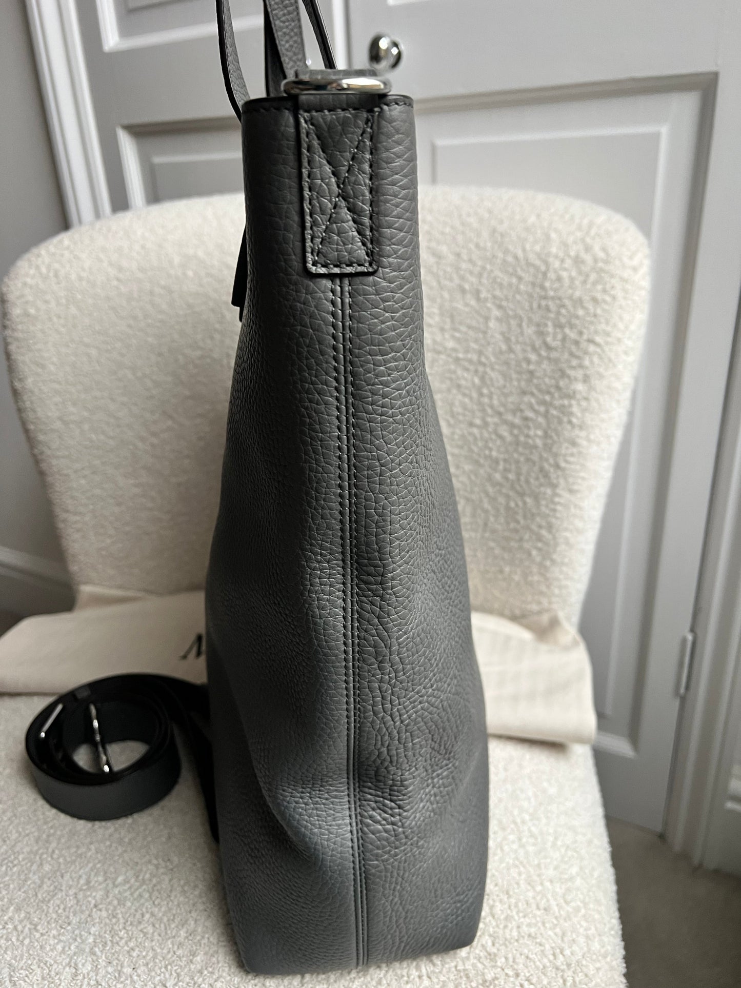 Mulberry Brynmore Tote in Charcoal Grey heavy grain