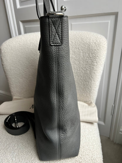 Mulberry Brynmore Tote in Charcoal Grey heavy grain