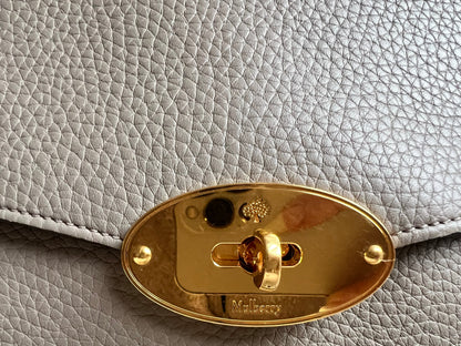 Mulberry Solid Grey Darley Shoulder Bag (RRP £1095)
