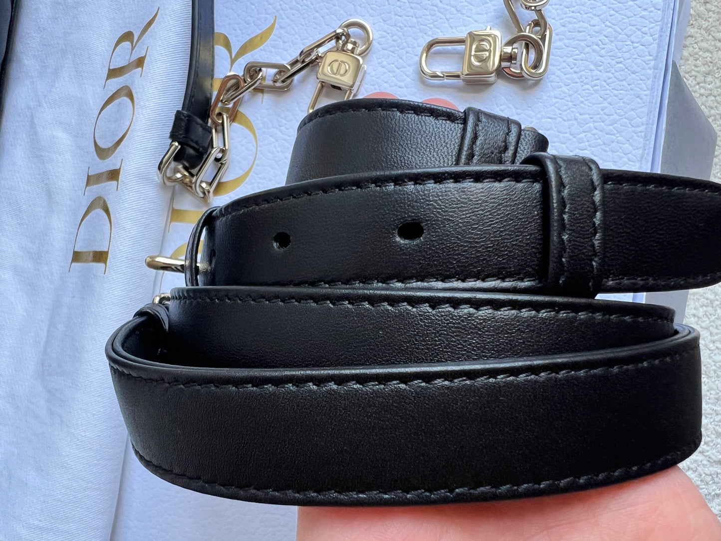 Dior Small Lady D-Joy Bag Black Cannage Lambskin (RRP £3,800)