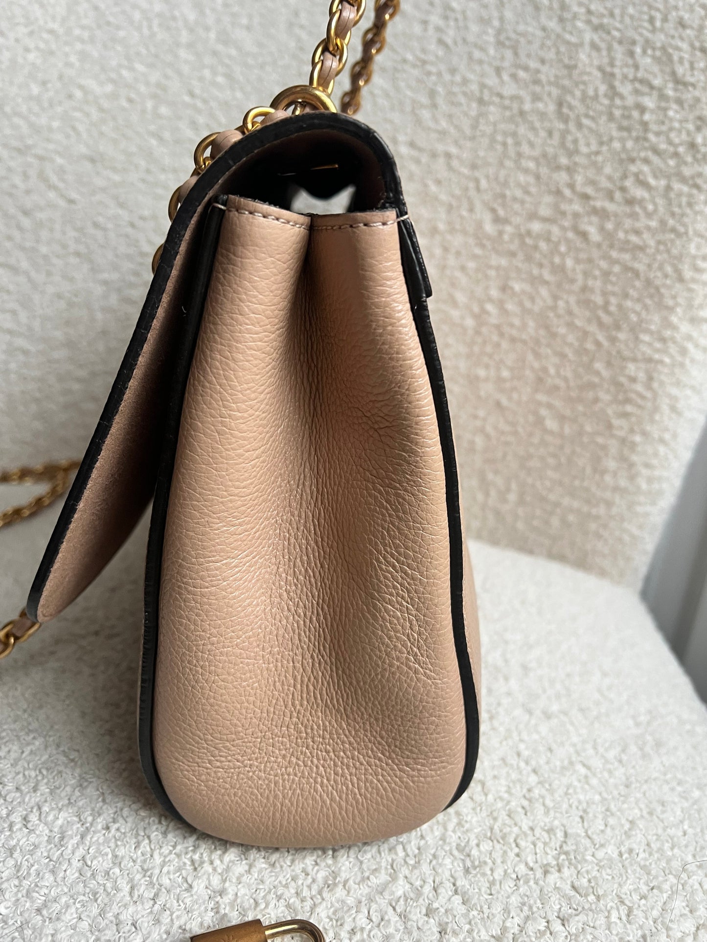 Mulberry Rosewater Medium Lily with Gold Hardware (RRP £995)