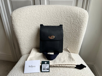 Mulberry Small Midnight Antony (RRP £595)