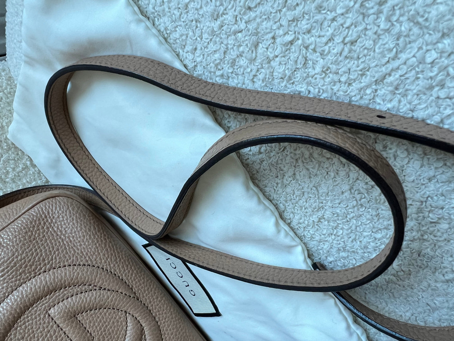 Gucci Rose Beige Soho Disco (RRP £1050)