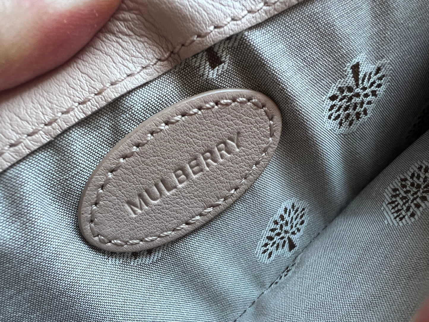 Mulberry Ballet Pink Bayswater Clutch (RRP £495)