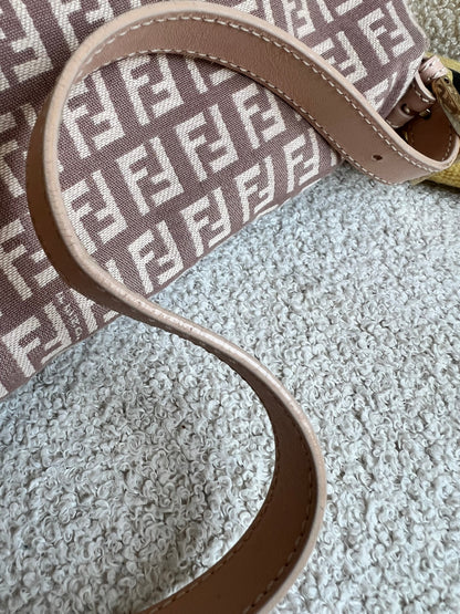 Fendi Baguette Shoulder Bag Zucca