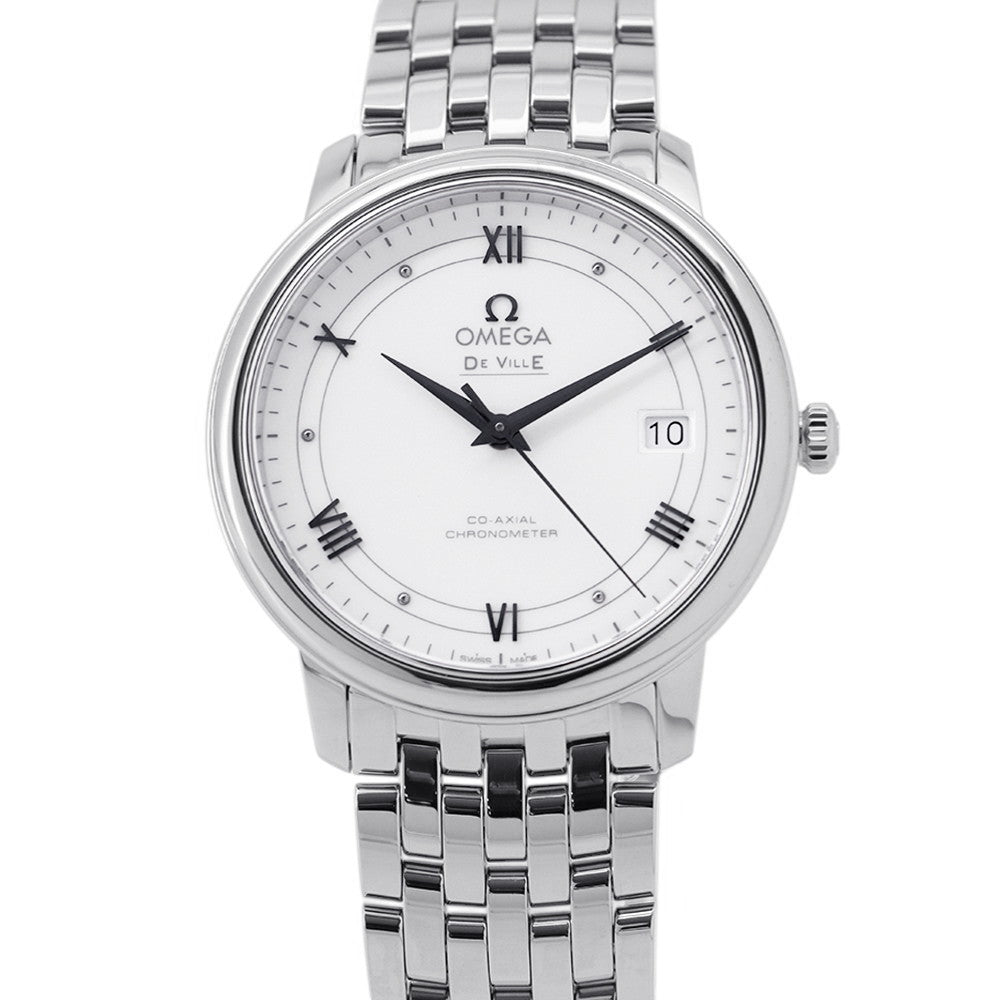 OMEGA De Ville Prestige W36.8mm Stainless Steel White Dial424.10.37.20.04.001