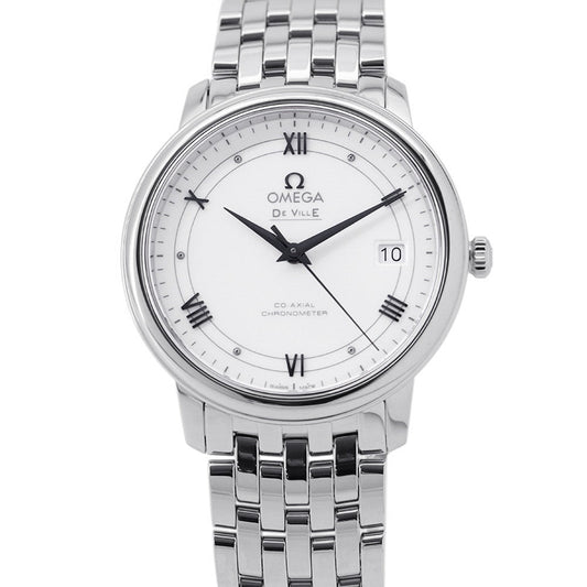 OMEGA De Ville Prestige W36.8mm Stainless Steel White Dial424.10.37.20.04.001