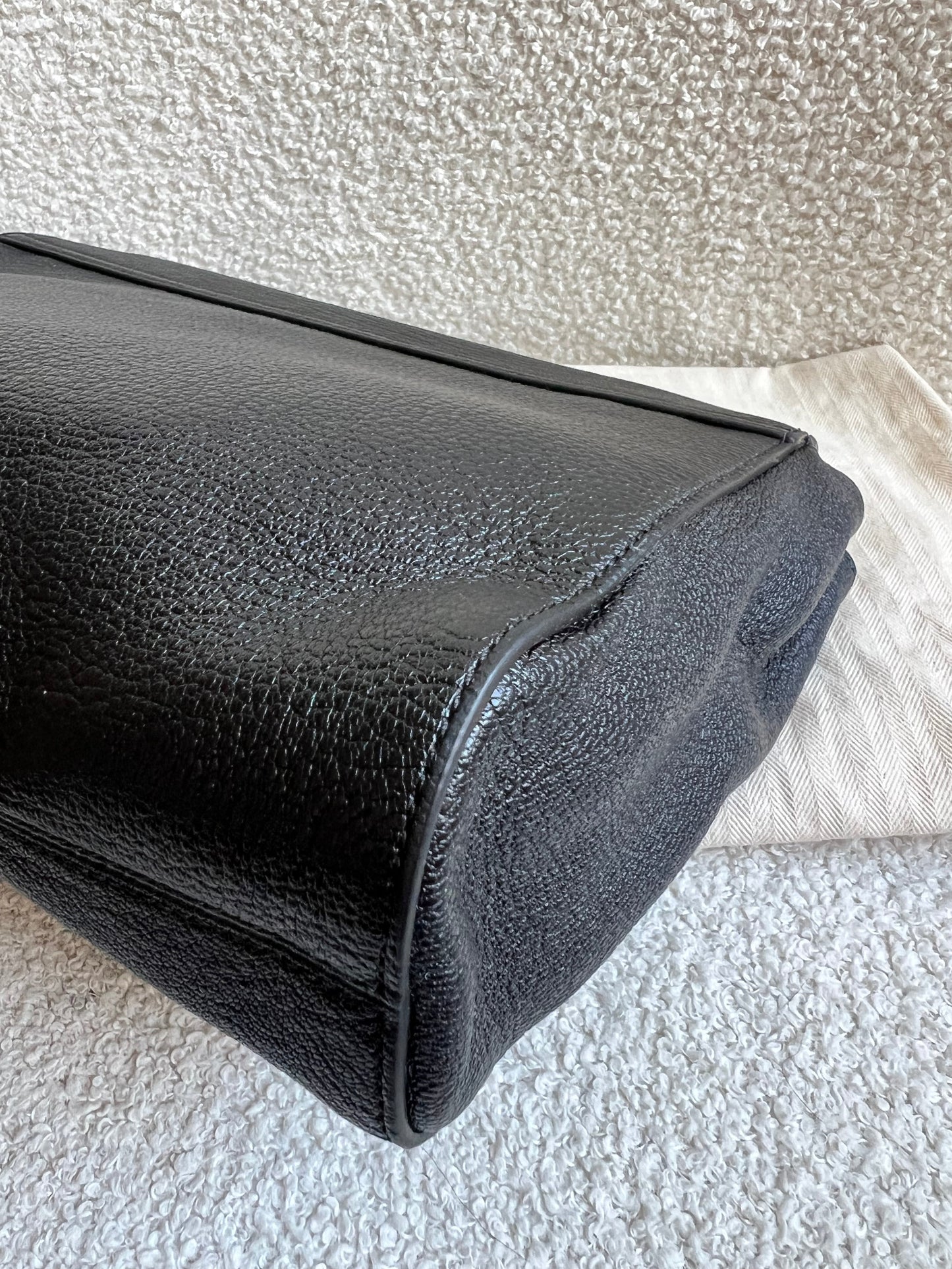 Mulberry Black Medium Lily with Silver Hardware (RRP £1095)
