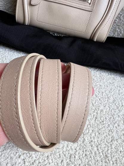 Celine Cream Nano Luggage Bag (RRP £1750)