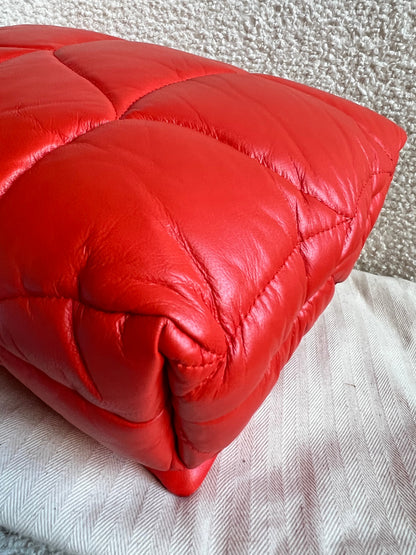 Mulberry Coral Orange Softie in Pillow Effect Nappa Leather (RRP £1650)