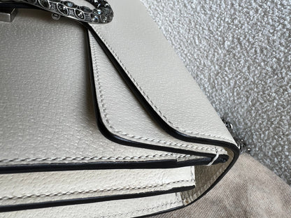 Gucci Dionysus GG White Small Shoulder Bag (RRP £2,670)