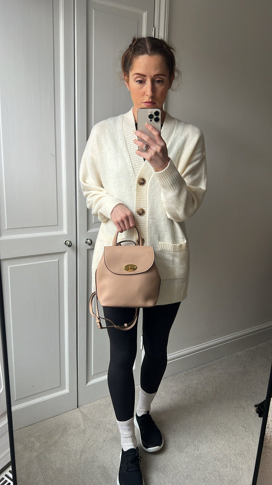 Mulberry Rosewater Mini Bayswater Backpack (RRP £695)