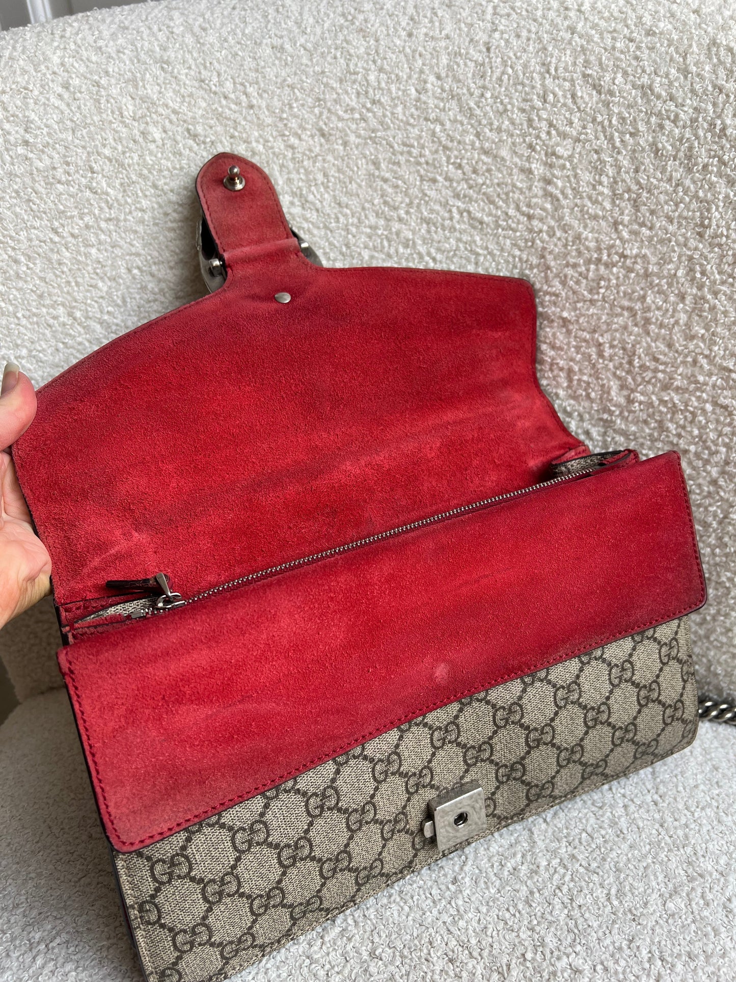 Gucci Dionysus GG Supreme Small Shoulder Bag (RRP £2,220)