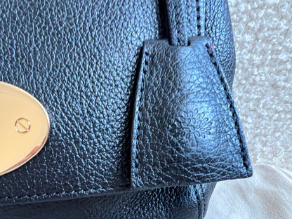 Mulberry Black Regular Lily with Gold Hardware (RRP £995)