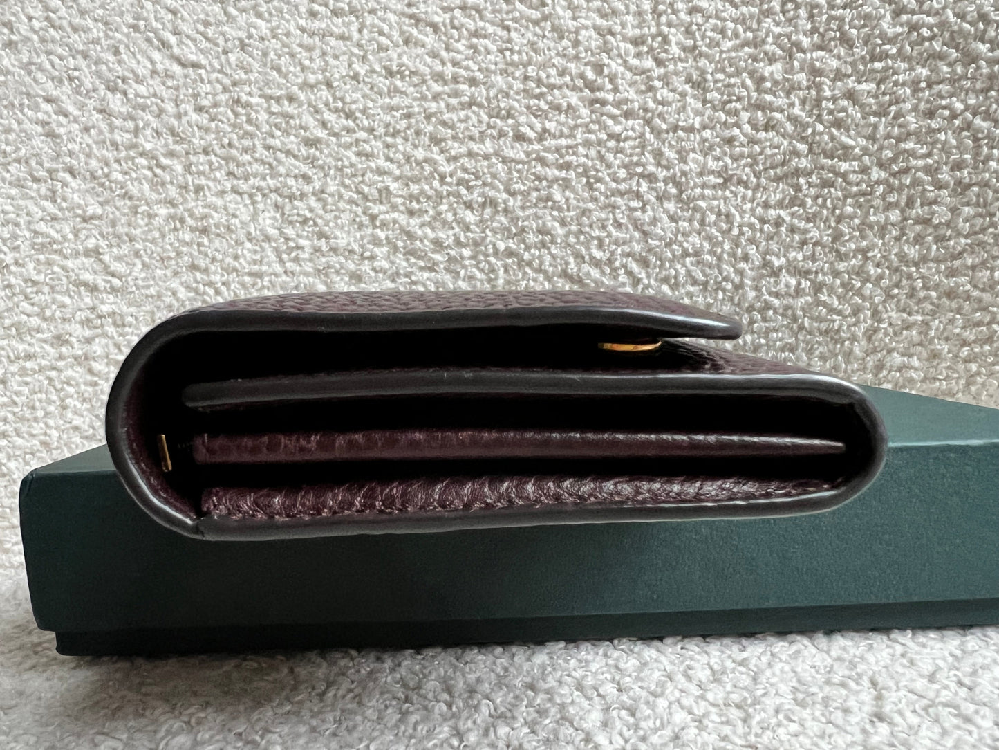 Mulberry Oxblood Continental Wallet (RRP £375)