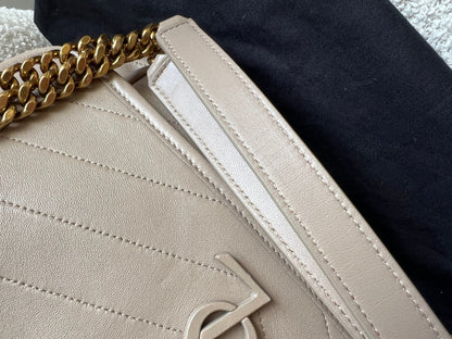 Yves Saint Laurent (YSL) Beige Medium Niki Chain Bag (RRP £2500)
