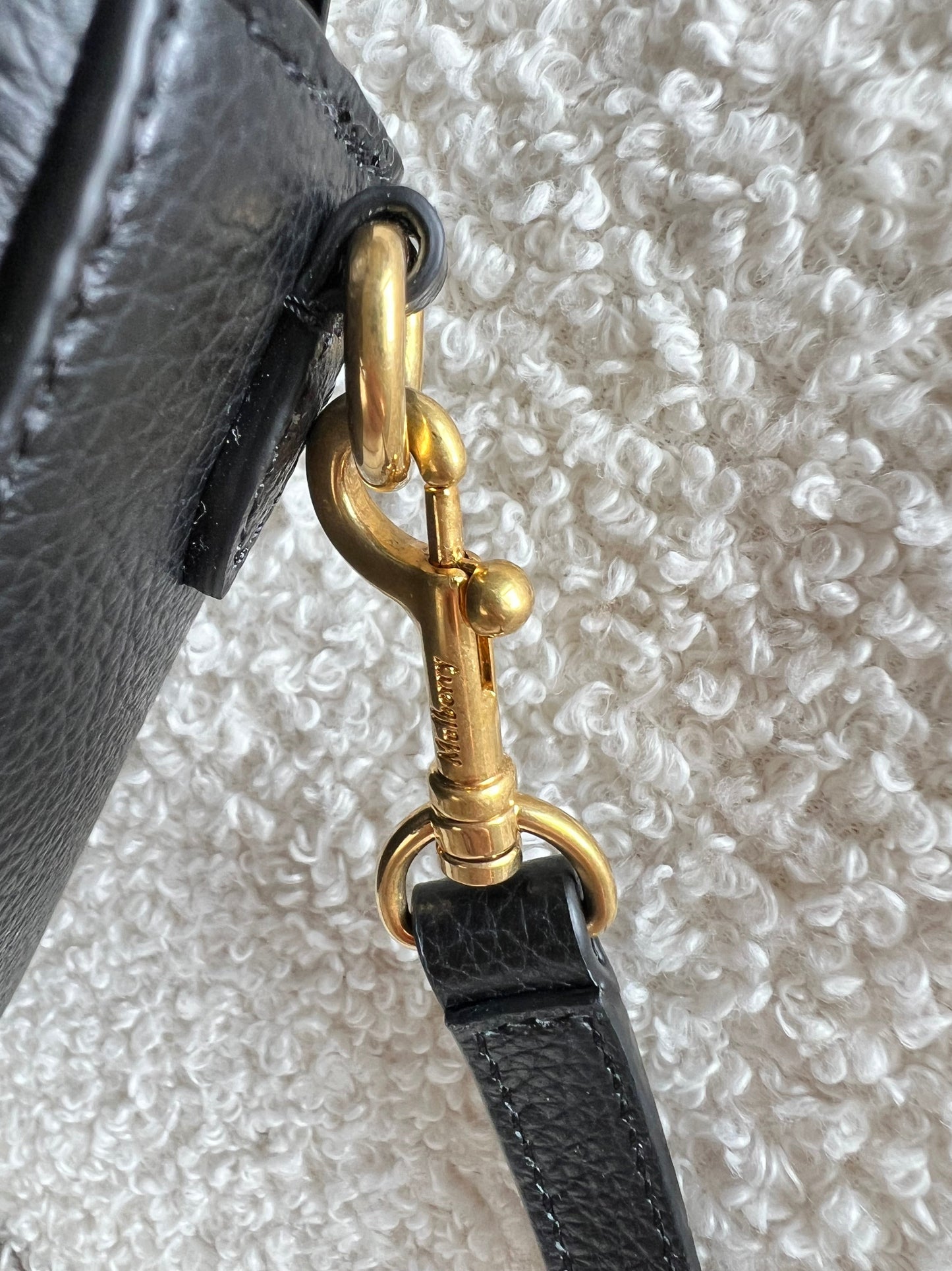 Mulberry Black Small Darley Satchel (RRP £595)
