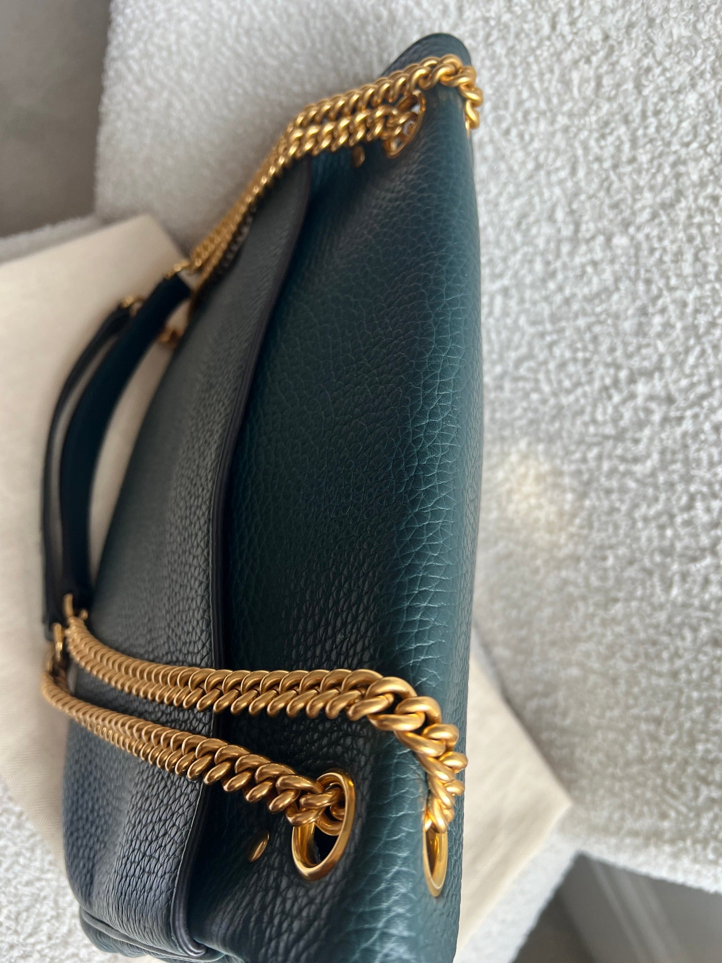 Mulberry Green Darley Shoulder Bag (RRP £1095)