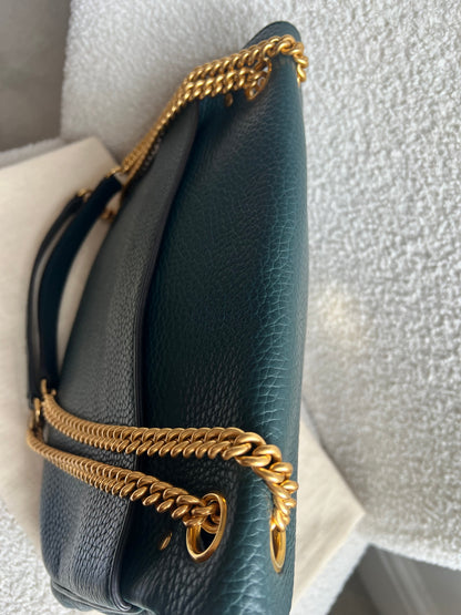 Mulberry Green Darley Shoulder Bag (RRP £1095)
