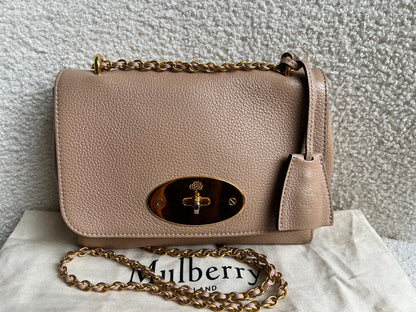 Mulberry Rosewater Regular Lily with Gold Hardware (RRP £995)