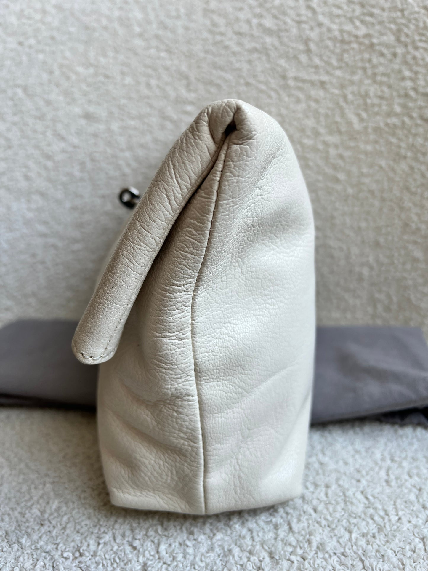 Mulberry Marshmallow Clemmie Clutch (RRP £695)