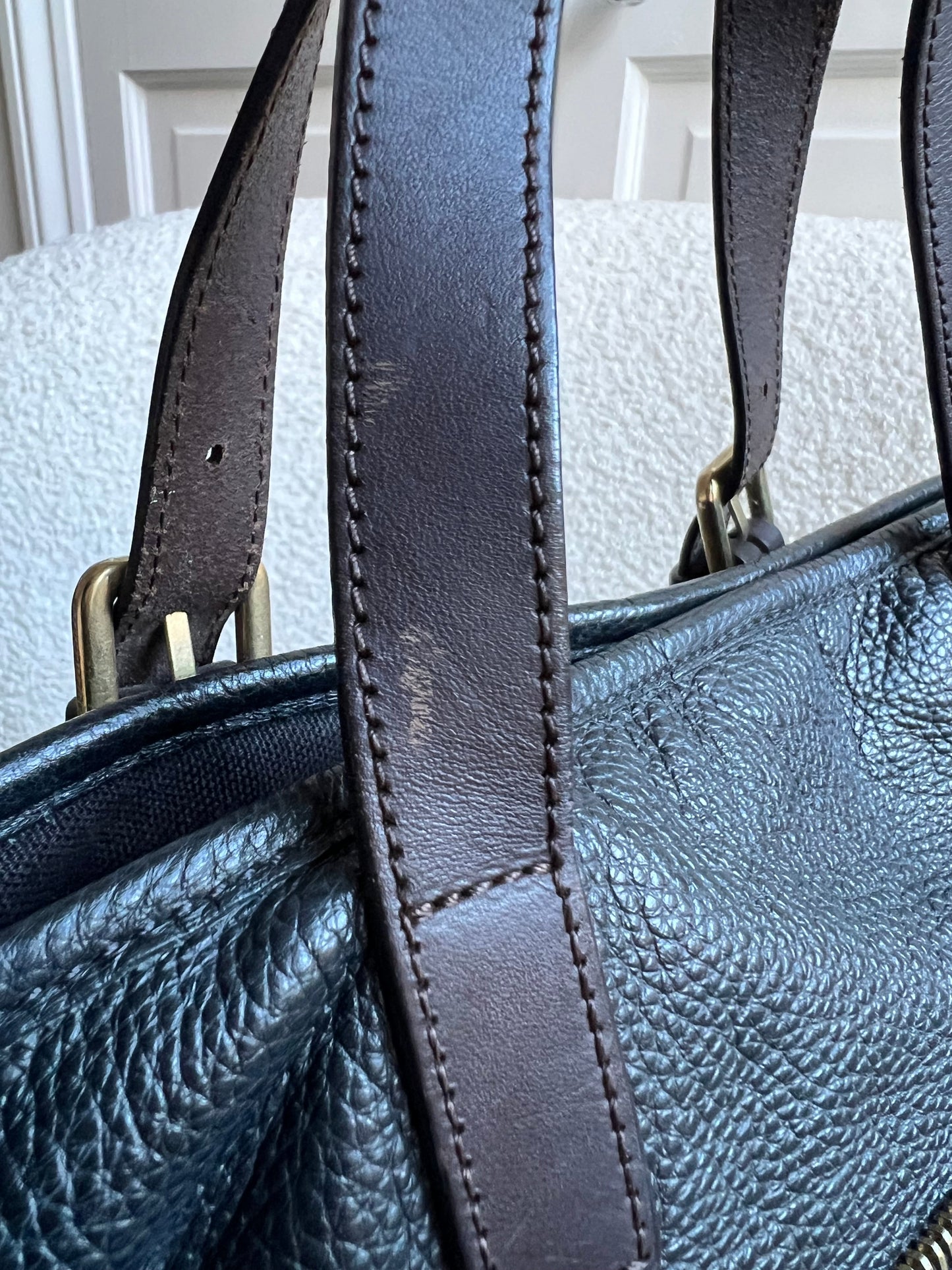 Mulberry Black Mitzy Tote