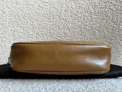 Yves Saint Laurent (YSL) Toffee Beige Mini Lou Camera Bag (RRP £1285)