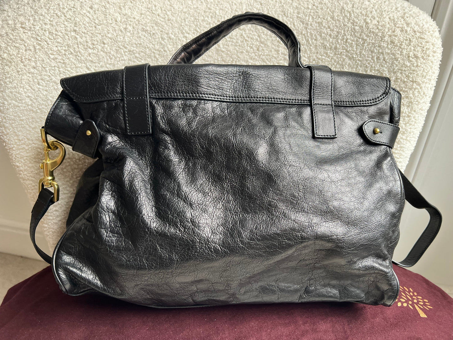 Mulberry Oversized Black Alexa (RRP £1100)