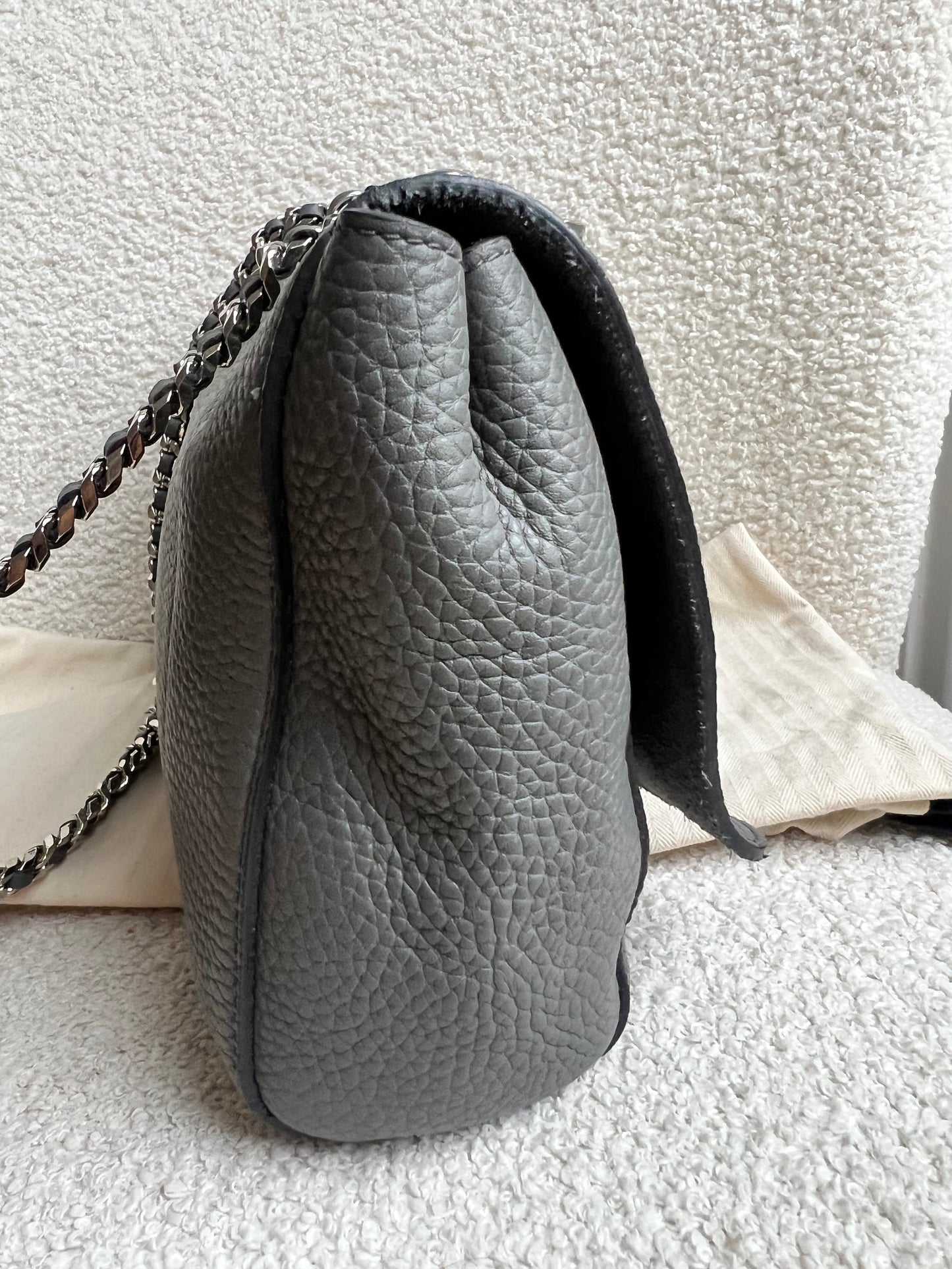 Mulberry Charcoal Grey Medium Top Handle Lily (RRP £1075)