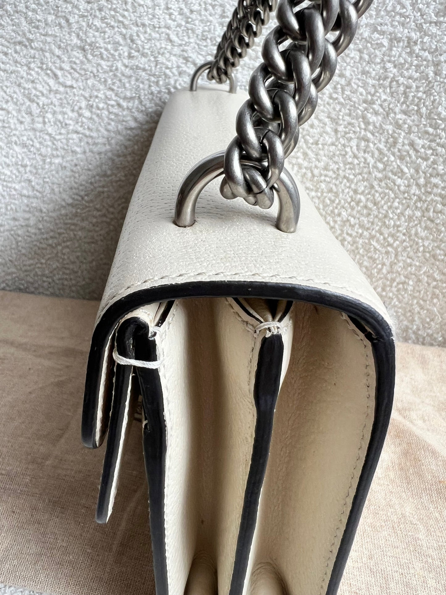 Gucci Dionysus GG White Small Shoulder Bag (RRP £2,670)