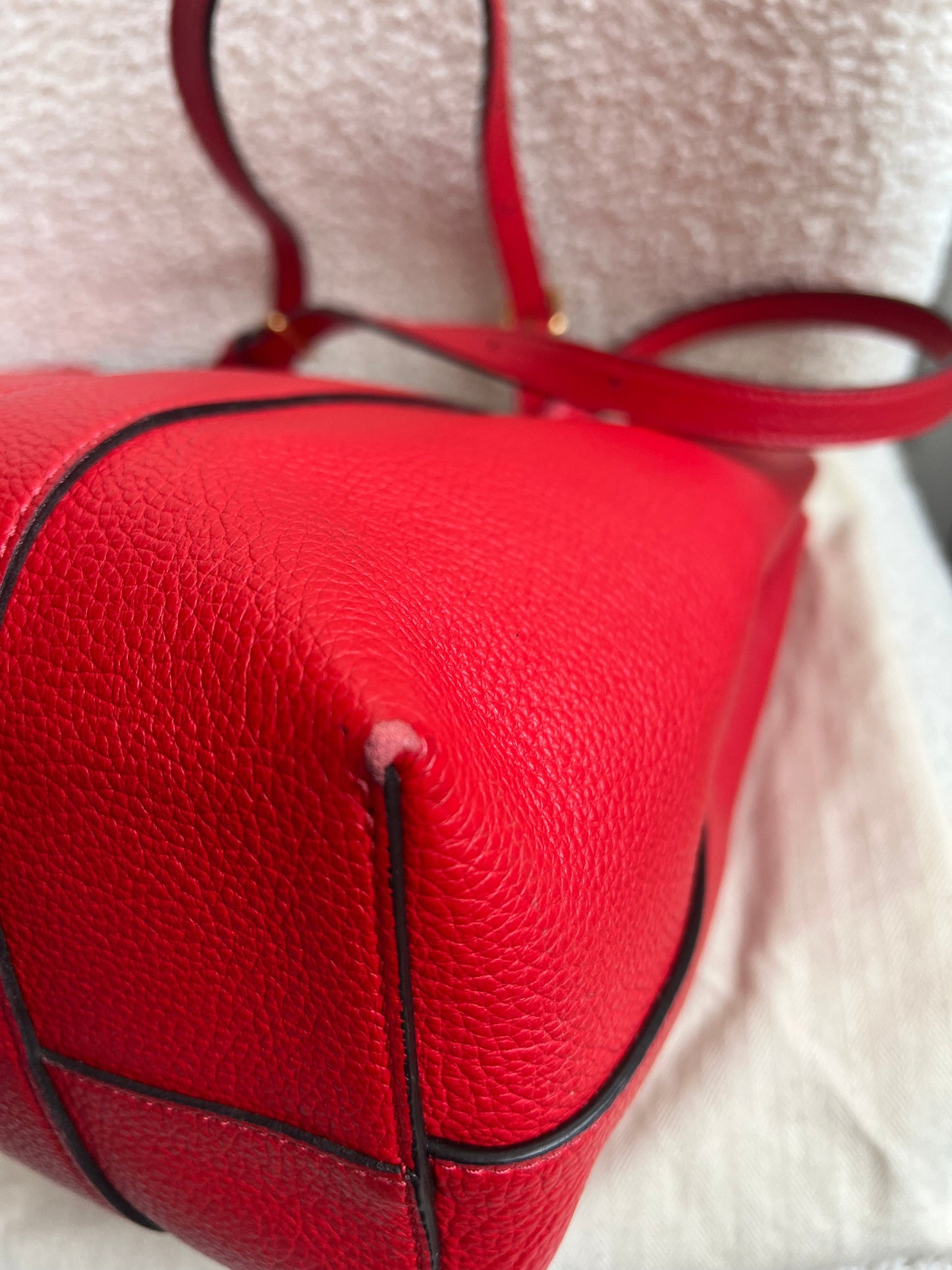 Mulberry Small Ruby Red Bayswater Tote (RRP £795)
