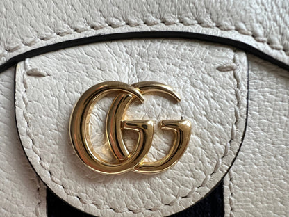Gucci GG Round White Ophidia Small Shoulder Bag