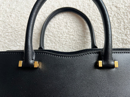 Yves Saint Laurent (YSL) Small Black Uptown Tote Shoulder Bag (RRP £1650)
