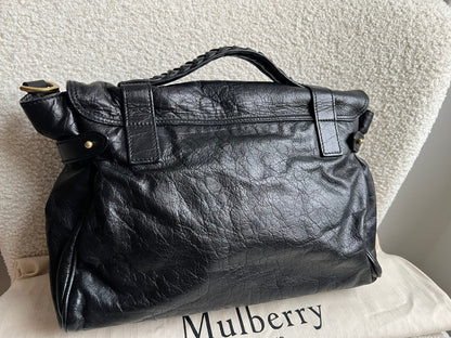 Mulberry Black Regular Alexa (RRP £1100)