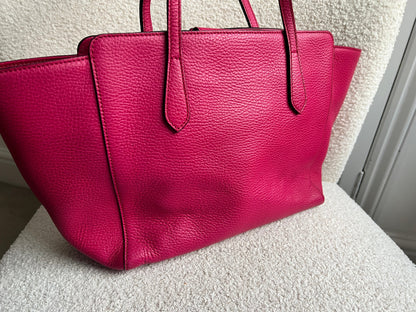 Gucci Pink Swing Tote
