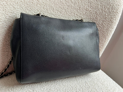 Mulberry Black Medium Lily with Silver Hardware (RRP £1095)