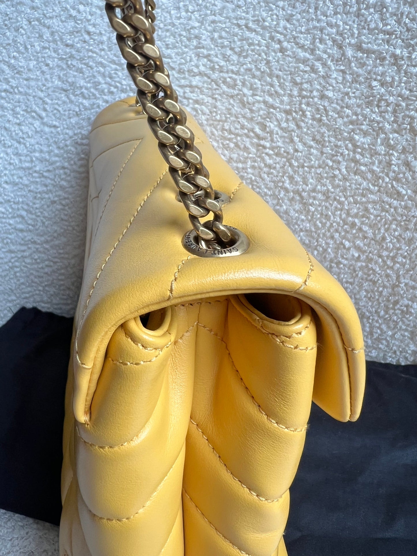 Yves Saint Laurent (YSL) Yellow Small Lou Lou (RRP £1,900)