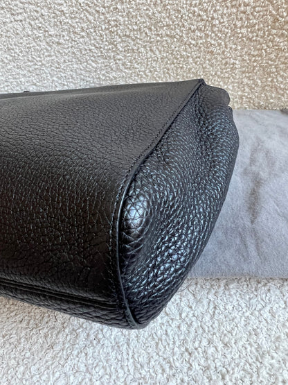 Mulberry Black Medium Lily with Silver Hardware (RRP £1095)