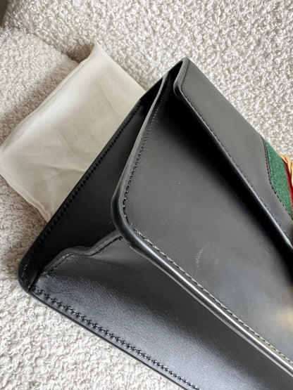 Gucci Navy Blue Sylvie Small Bag (RRP £1,920)