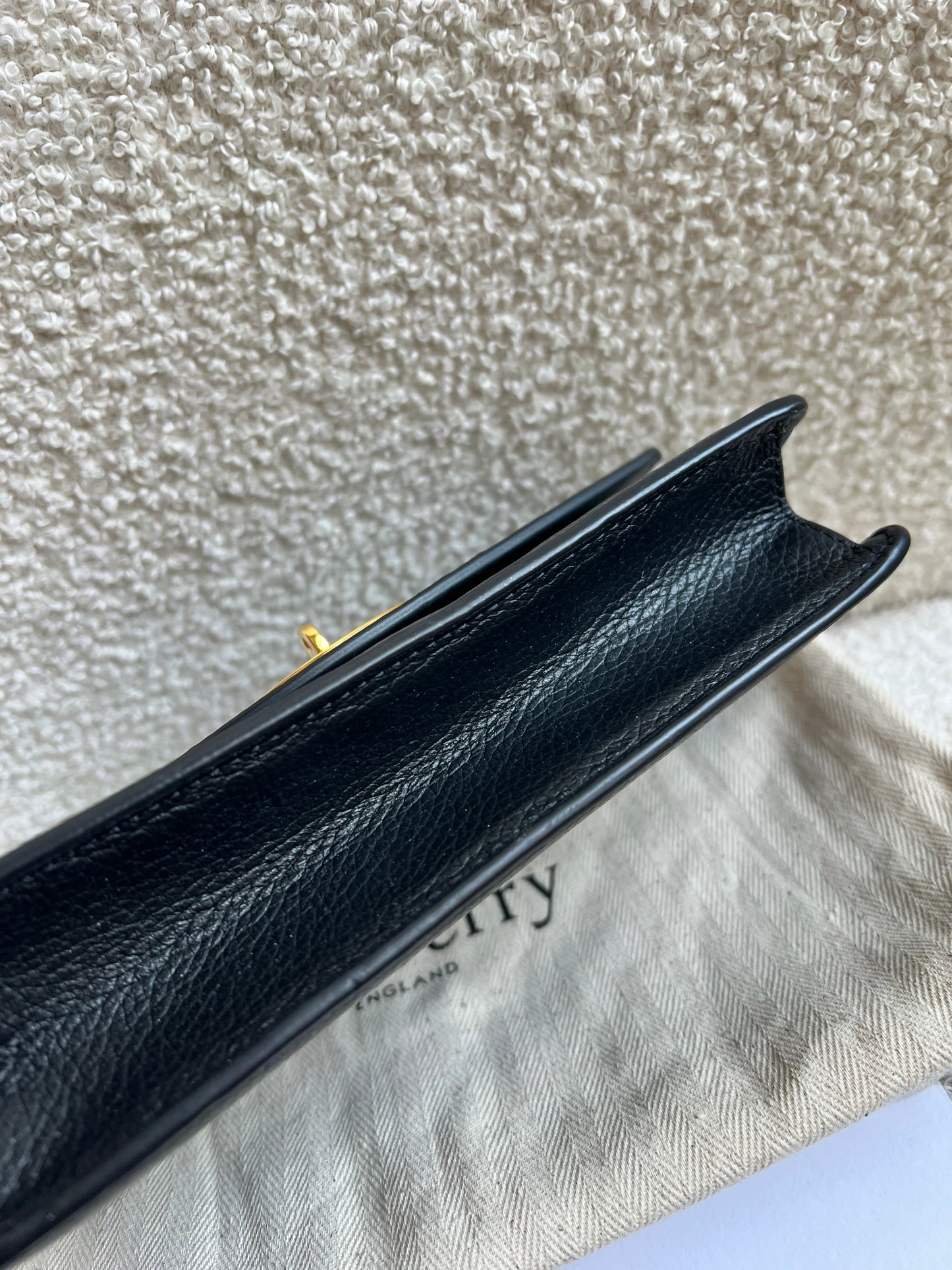 Mulberry Black Small Darley Cross Body Bag (RRP £650)
