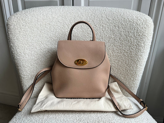 Mulberry Rosewater Mini Bayswater Backpack (RRP £695)