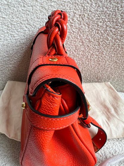 Mulberry Orange Mini Alexa (RRP £995)