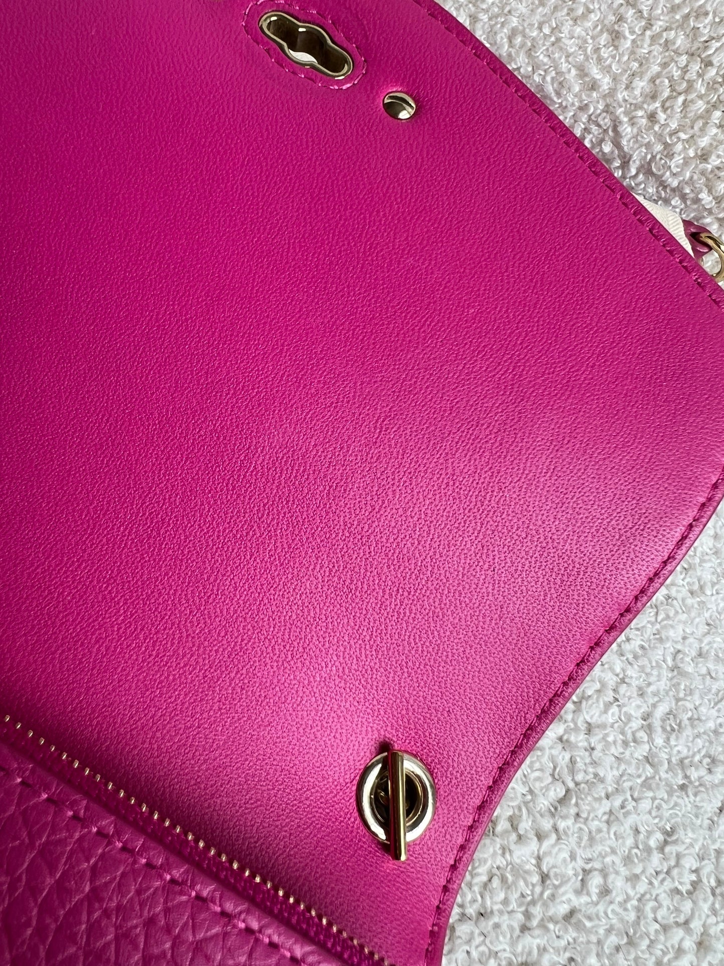 Mulberry Pink Small Darley Shoulder Bag (RRP £695)